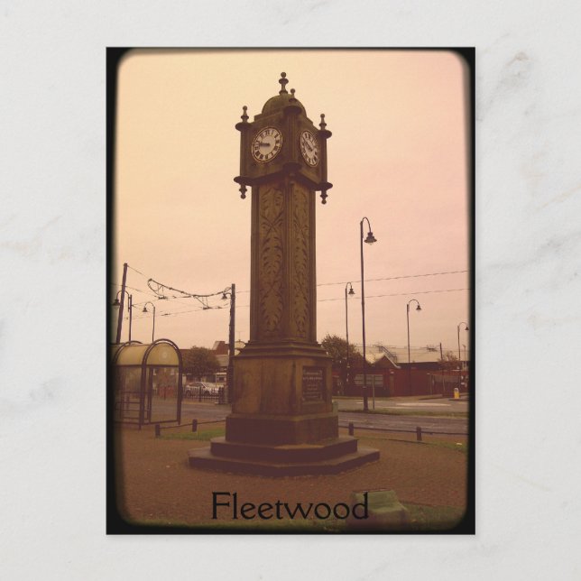 Carte Postale Fleetwood, Lancashire (Devant)