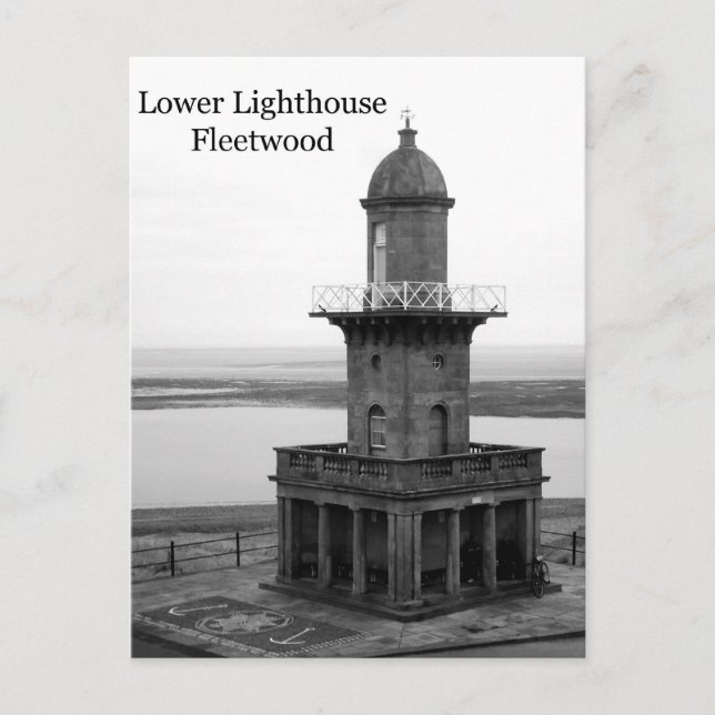 Carte postale Fleetwood Lower Lighthouse (Devant)