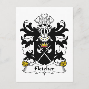 Carte Postale Fletcher Family Crest