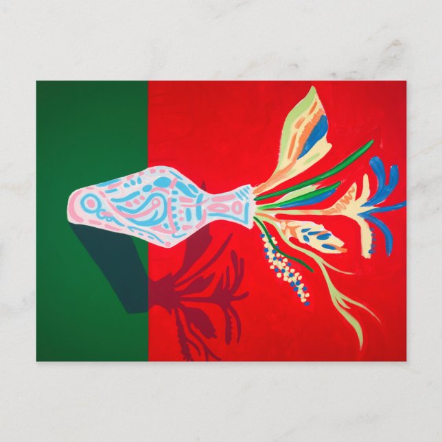Carte Postale Fleur (Devant)