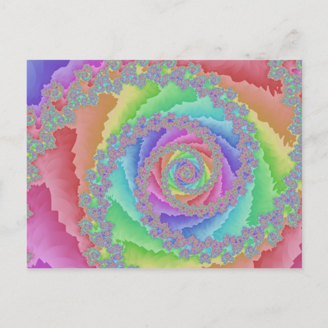 Carte Postale Fleur (Devant)