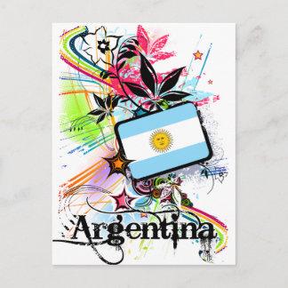 Carte Postale Fleur Argentine