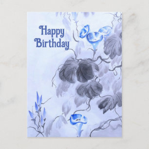 Carte Postale Fleur bleue