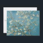 Carte Postale Fleur d'amandes de Vincent van Gogh (1890)<br><div class="desc">Almond Blossom (1890) de Vincent van Gogh est une belle peinture sereine qui célèbre l'arrivée du printemps. Créé à Saint-Rémy-de-Provence, en France, ce morceau était un cadeau pour son neveu nouveau-né, Vincent Willem, fils de son frère Theo. Le tableau présente de délicates branches d'amandiers dressées contre un ciel bleu vif....</div>