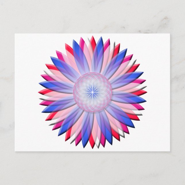 Carte Postale Fleur d'Ascension (Devant)