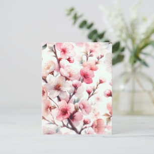 Carte Postale Fleur de Cerisier