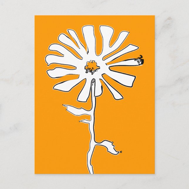 Carte Postale fleur de gigogne (Devant)