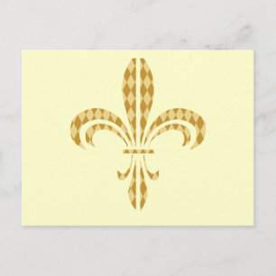 Carte Postale Fleur de lis