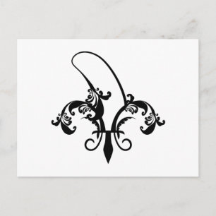 Carte Postale fleur de lis