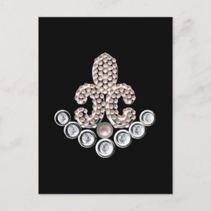 Carte Postale Fleur De Lis