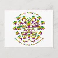 fleur de lis Mardi-Gras 2011 V-2