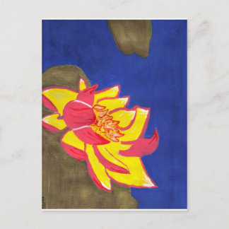 Carte Postale fleur de lotus