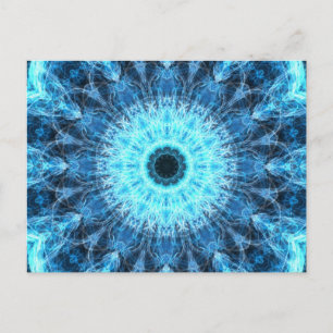 Carte Postale Fleur de neige brillante