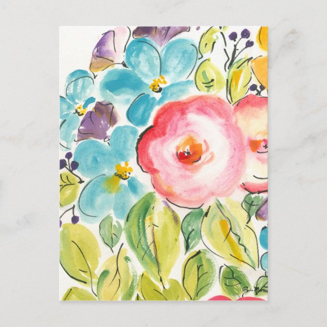 Carte Postale Fleur délice II (Devant)