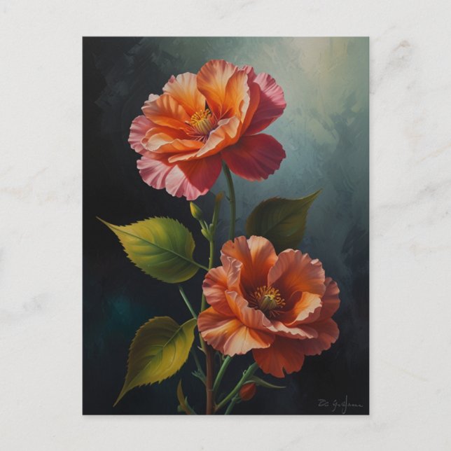 Carte Postale Fleur douce-amère (Devant)