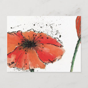 Carte Postale Fleur en pleine floraison