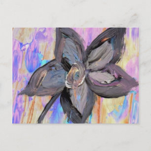 Carte Postale Fleur foncée