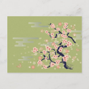 Carte Postale Fleur JAPONAISE
