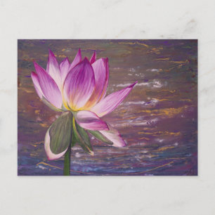 Carte Postale Fleur Lotus