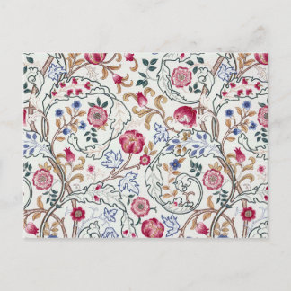 Carte Postale Fleur, Motif Floral, William Morris