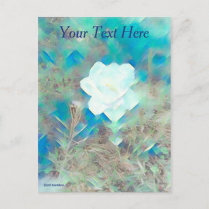 Carte Postale Fleur Pastel