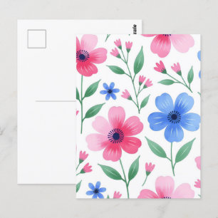 Carte Postale Fleur Rosewater Delft