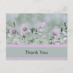 Carte postale Fleur sauvage adorée