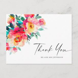 Carte Postale Fleur sauvage Boho de Meadow