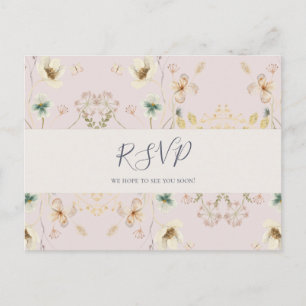 Carte Postale Fleur sauvage de printemps   Blush Song Request RS