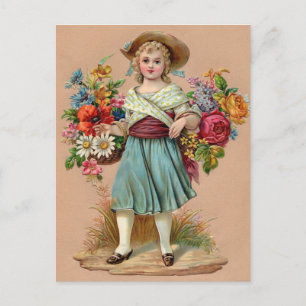 Carte Postale Fleur victorienne