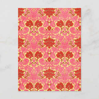 Carte Postale Fleur vintage