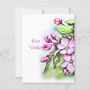 Carte Postale Fleurit d'Apple