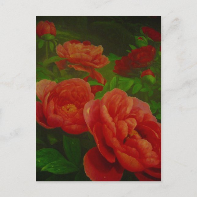 Carte Postale fleurs (Devant)