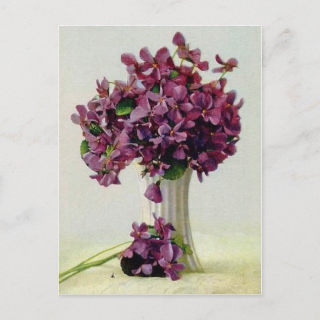 Carte Postale Fleurs (Devant)