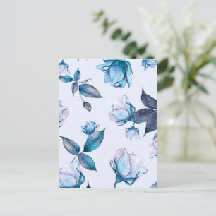 Carte Postale Fleurs aquarelles 10