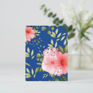 Carte Postale Fleurs aquarelles 21