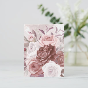 Carte Postale Fleurs aquarelles 9