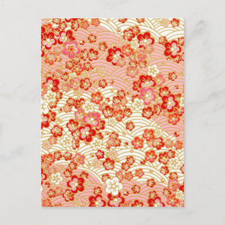 Carte Postale Fleurs asiatiques