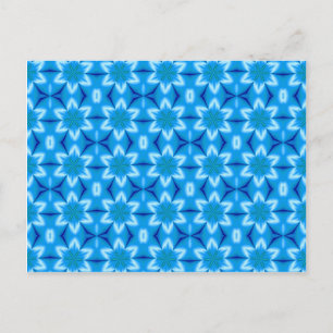 Carte Postale Fleurs blanches congelées