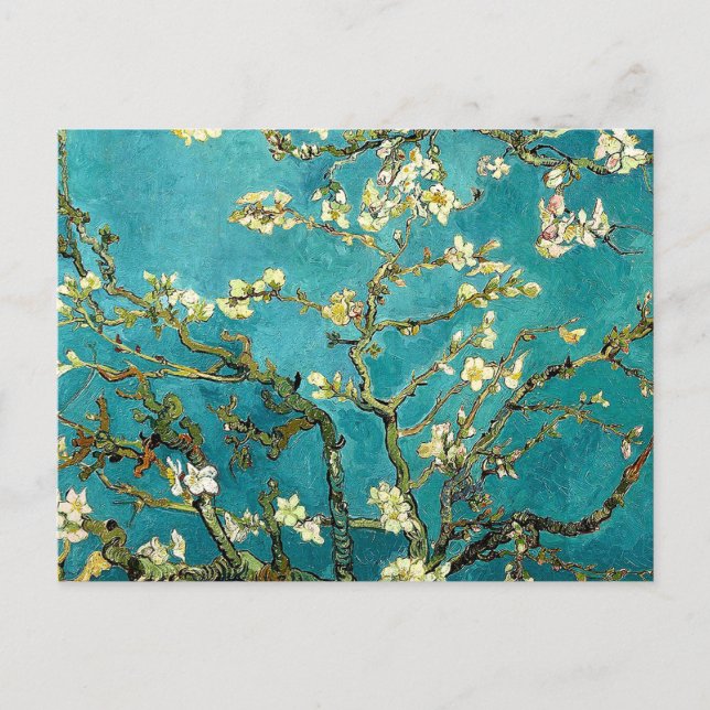 Carte Postale Fleurs d'amandier de Van Gogh Impressionnisme clas (Devant)