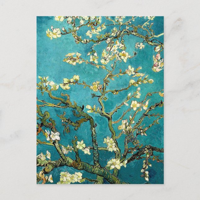 Carte Postale Fleurs d'amandier de Van Gogh Impressionnisme clas (Devant)
