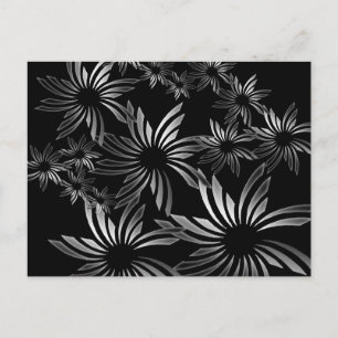 Carte Postale Fleurs d'argent