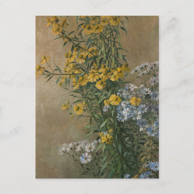 Carte Postale Fleurs d'automne | Gunnar Gunnarsson Wennerberg (Devant)