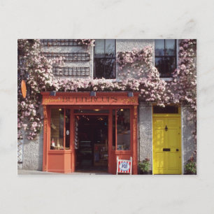 Carte Postale Fleurs de boulangerie Brown recouvertes de fleurs