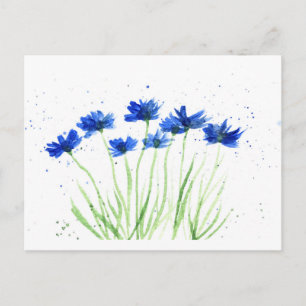 Carte Postale Fleurs de Cornoufleurs