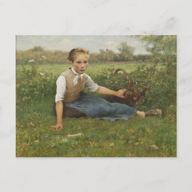 Carte Postale Fleurs de cueillette | 1882 (Devant)