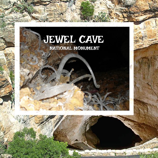 Carte Postale Fleurs de gypse, Monument National de Jewel Cave,  (Créateur téléchargé)