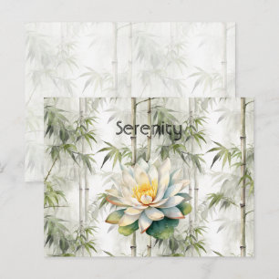 Carte Postale Fleurs de Lotus Sérénité