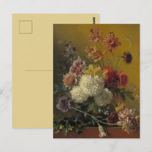 Carte Postale Fleurs de maître hollandais antique Georgius van O