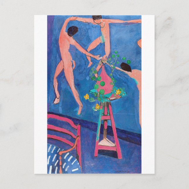 Carte Postale Fleurs de Nasturtium dans l'Atelier, Matisse (Devant)